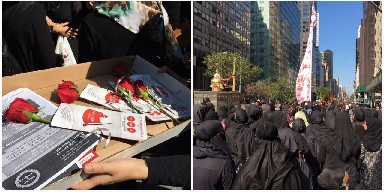 روز حسين و راه كربلا در نیویورک