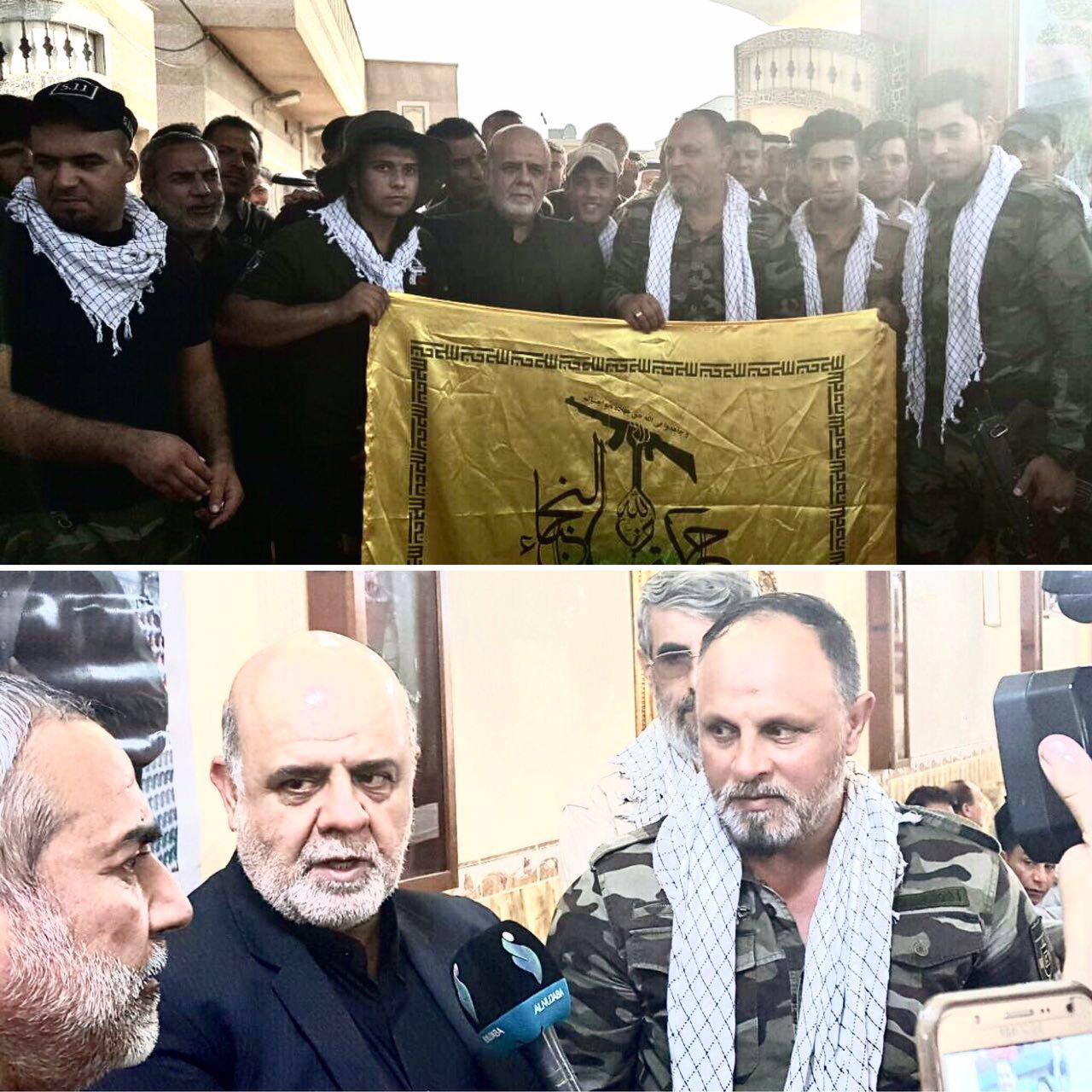 ‍ حضور سفیر ایران در جمع رزمندگان نُجَباء + عکس