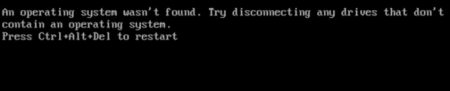 چگونه خطای Operating System Not Found را برطرف کنیم؟