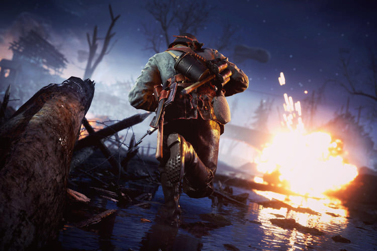 نقشه Nivelle Nights بازی Battlefield 1 رایگان می‌شود
