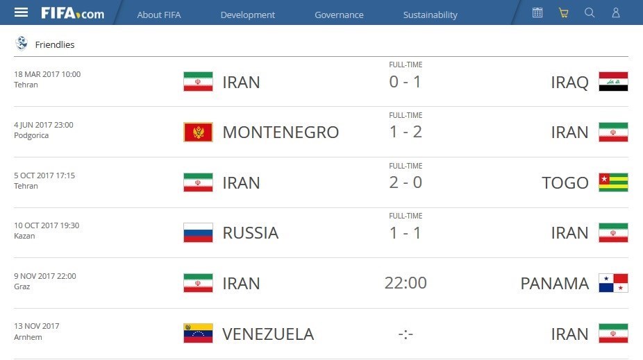 مشخص شدن ساعت بازی تیم ملی با پاناما + عکس