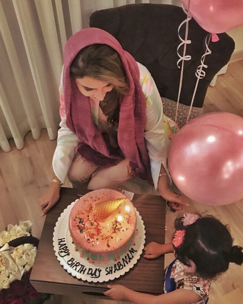 جشن تولد 40 سالگی شبنم قلی خانی! عکس
