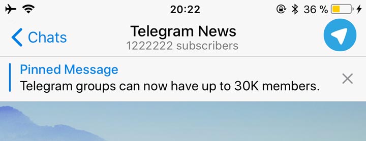 به‌روزرسانی جدید تلگرام منتشر شد