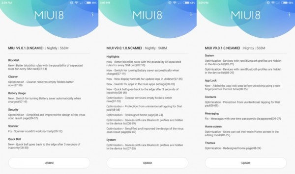 نسخه جهانی رابط کاربری MIUI 9 برای شیائومی Mi 6 منتشر شد