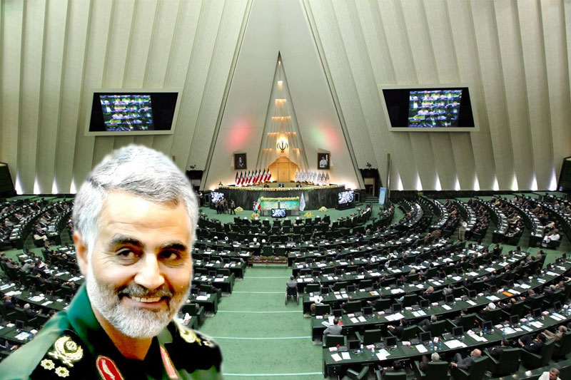 تصویر نامه نمایندگان به رهبری در تقدیر از سردار سلیمانی