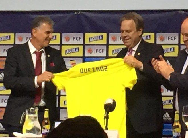 کارلوس کیروش رسما به عنوان سرمربی تیم ملی کلمبیا انتخاب شد