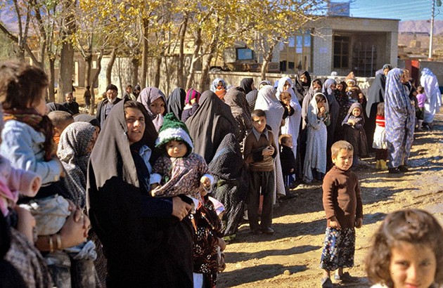 صدای زنان روستایی در شب طنین انداخت