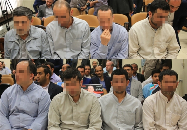 ۸ عضو گروه داعش به دار مجازات آویخته شدند