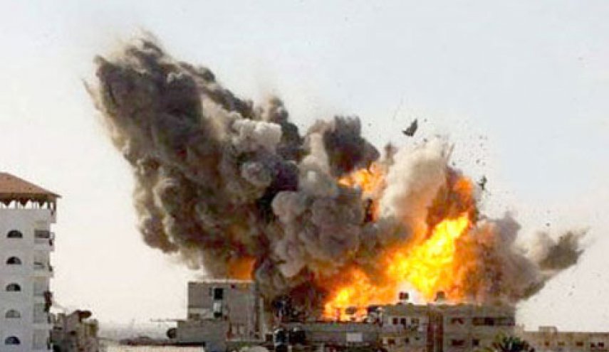 حمله جنگنده های صهیونیستی به حما