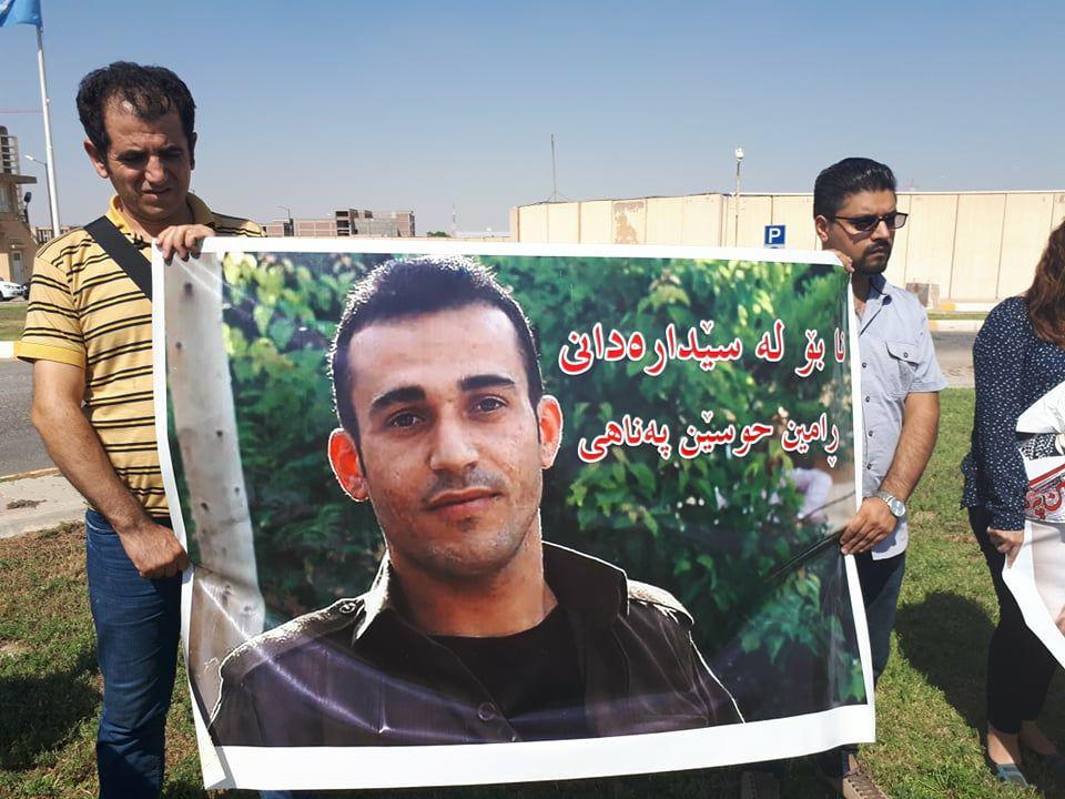 نیروهای اتحادیه میهنی مانع حضور امجد ونوچه هایش برای تظاهرات