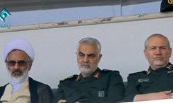 حضور سردار سلیمانی در اجتماع امروز بسیجیان
