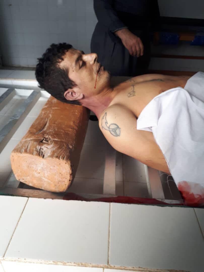 تیم تروریستی گروهک دمکرات یک جوان معتاد را سپر خود کردند