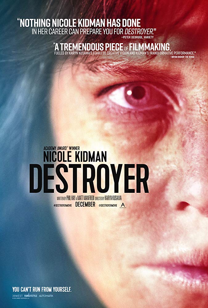گریم عجیب نیکول کیدمن در فیلم سینمایی نابودگر