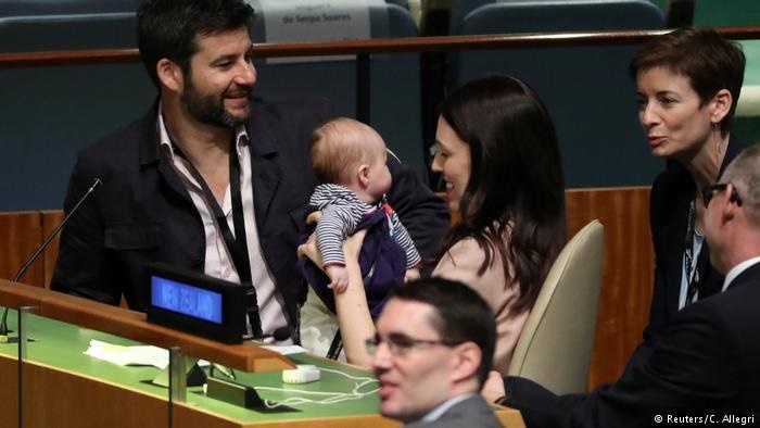 حضور یک نوزاد در نشست سازمان ملل!