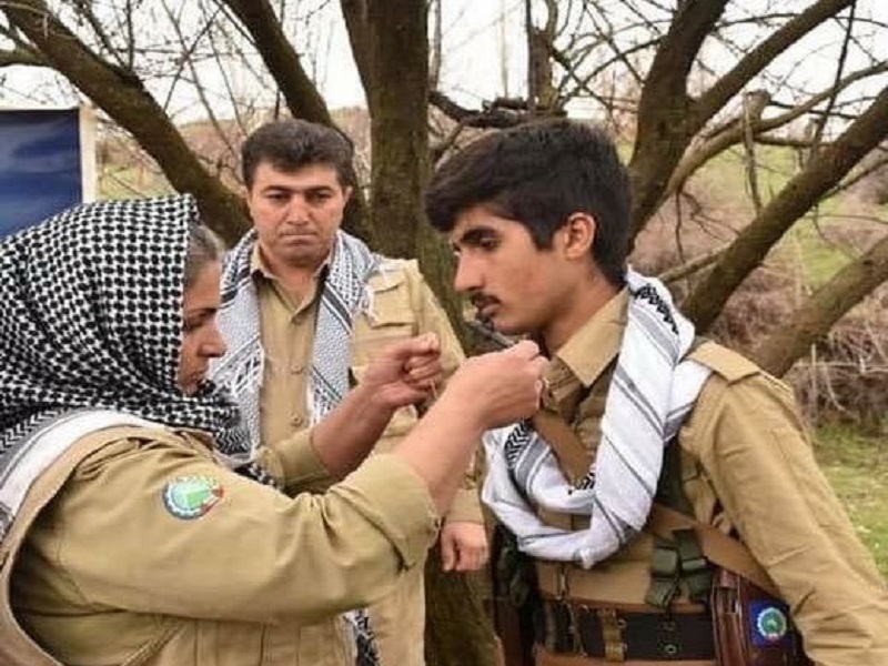اعزام یک تیم تروریستی حزب دمکرات به منطقه همراه پسر یک معدوم
