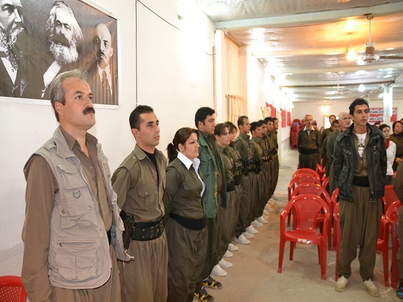 صلاح مازوجی نفر دوم گروهک کومله در آستانه انشعاب