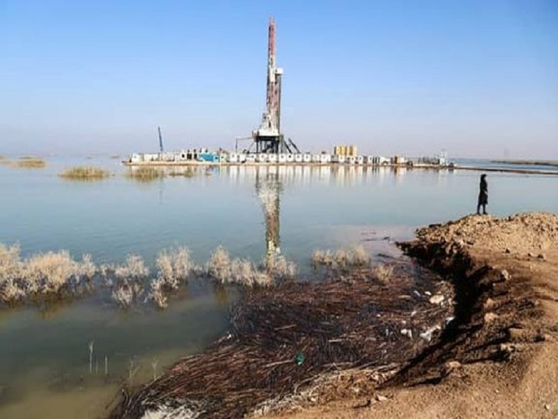 وزارت نفت مانع ورود آب به 3 مخزن هورالعظیم شده است