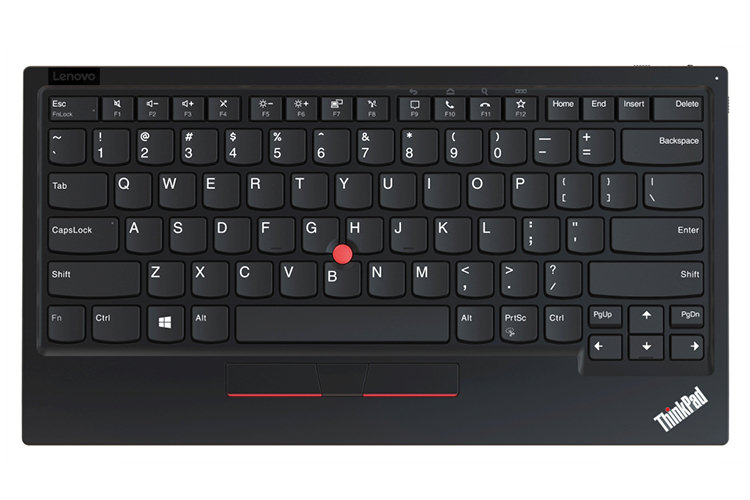 لنوو از کیبورد بی‌سیم ThinkPad TrackPoint II رونمایی کرد