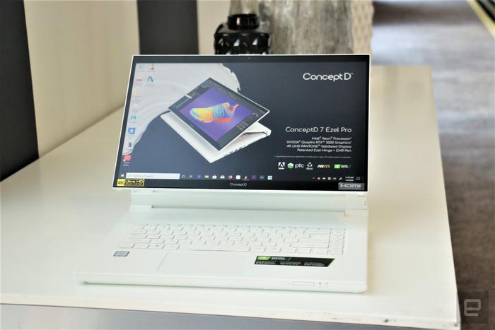 لپ تاپ‌های ایسر ConceptD 7 Ezel و Ezel Pro  معرفی شدند