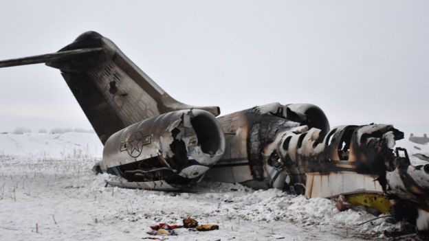 شش روز قبل یک هواپیمای نظامی آمریکایی در افغانستان سقوط کرد،ساقط شد