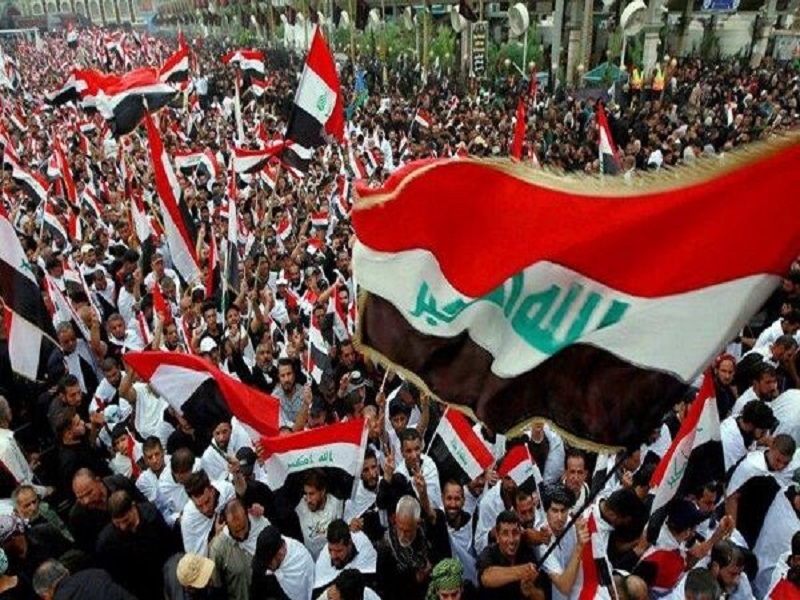 گوشه ای از قیام مردمی عراق علیه اشغالگری