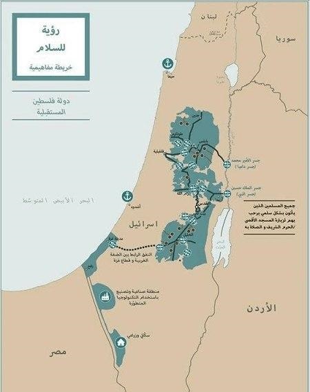 نقشه ترامپ شهرک های صهیونیستی را جزئی از سرزمین‌های اشغالی فرض کرده
