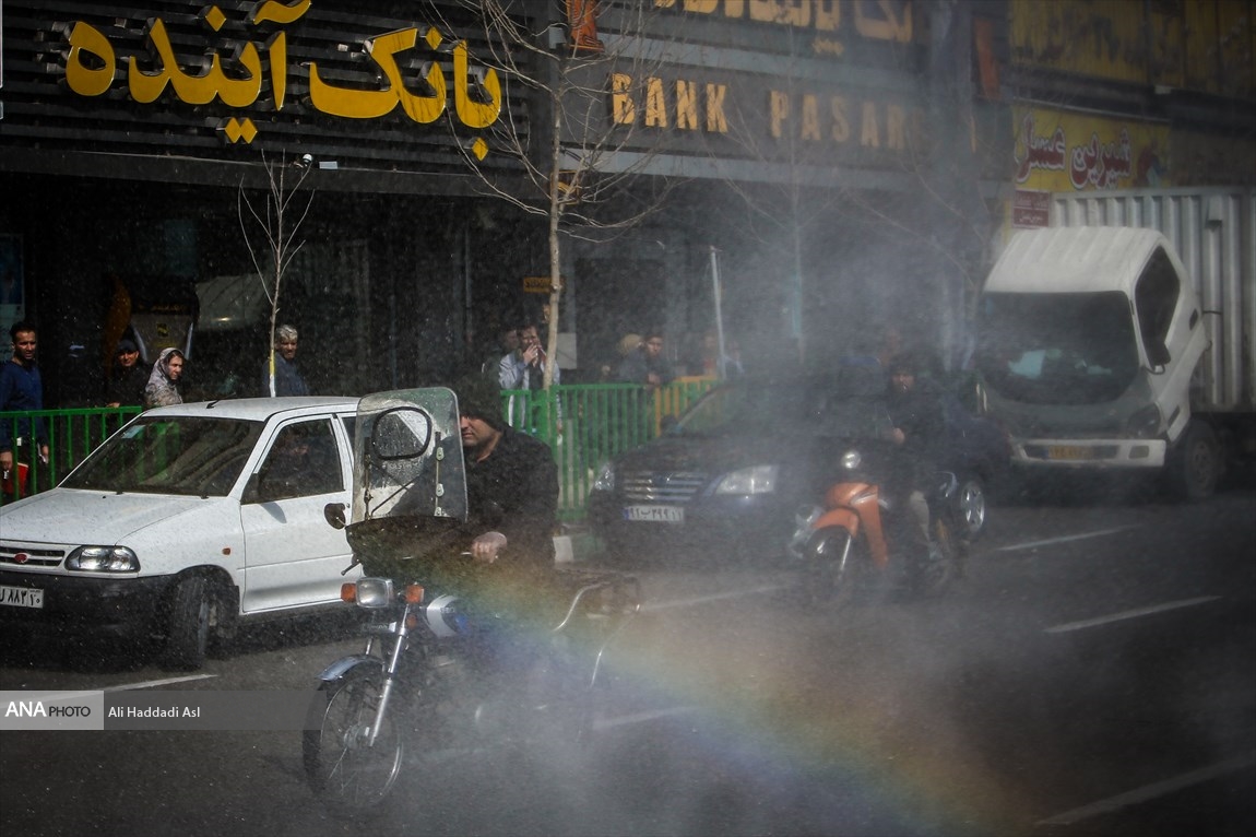 عملیات پاکسازی اماکن عمومی توسط ناجا