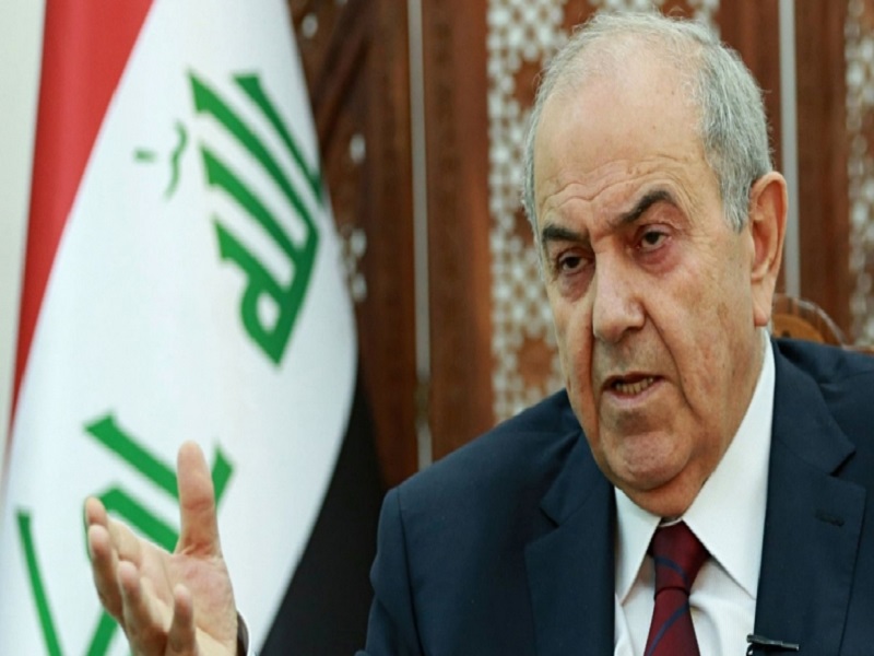 ایاد علاوی ایران را به دخالت در روند تشکیل دولت جدید عراق متهم کرد