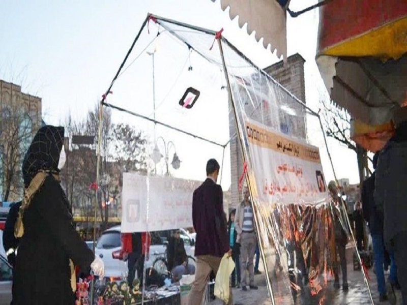 راه اندازی تونل ضدعفونی شهروندی در بازار تبریز+ عکس