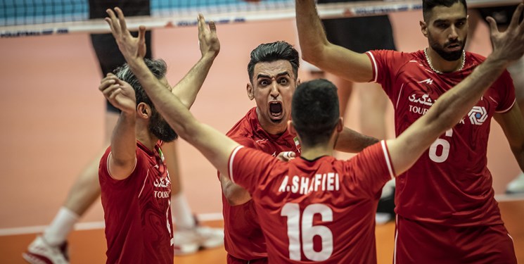 پیروزی قاطع والیبالیست های ایران در ارومیه