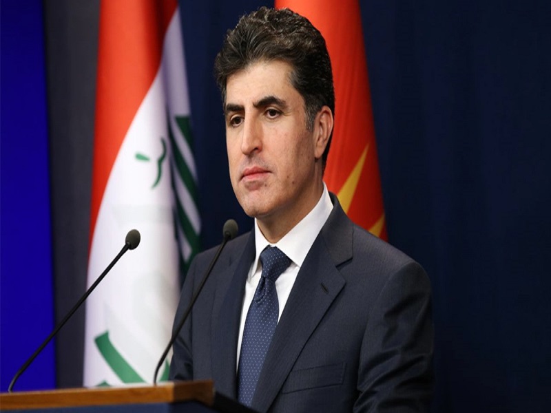 نیچروان بارزانی بە عنوان رئیس اقلیم کردستان منصوب شد