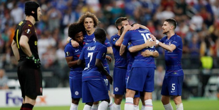 جام قهرمانی لیگ اروپا در آغوش چلسی