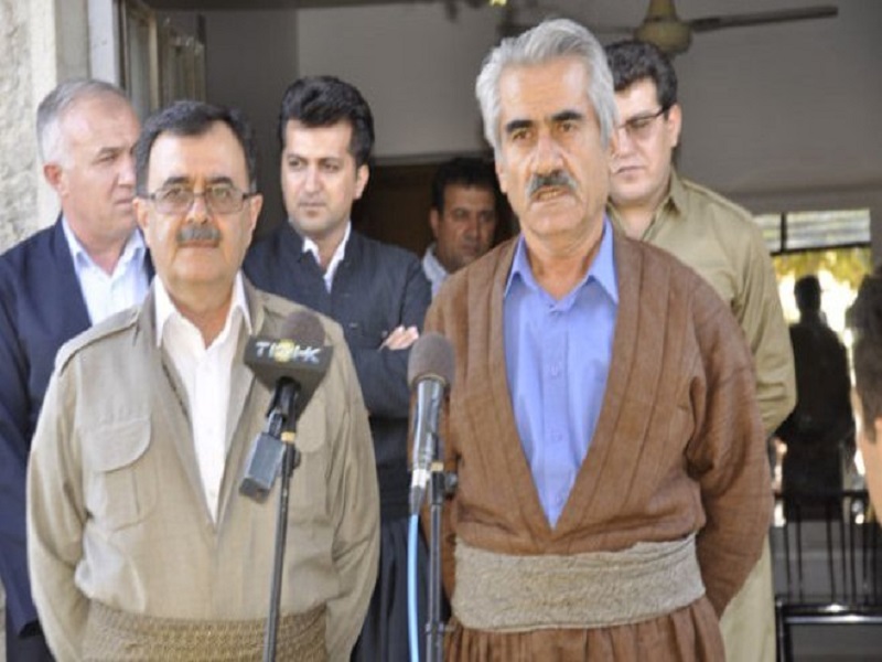 حزب منحله دمکرات کردستان ایران و کومله، رسما حمایت خود را از جنگ خارجی برای سرنگونی جمهوری اسلامی اعلام کردند