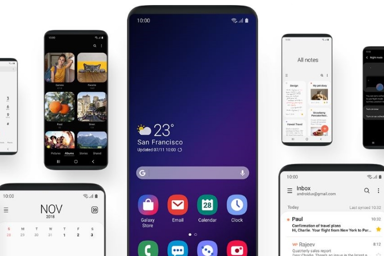 دریافت رابط کاربری One UI 2.0 گوشی های سامسونگ با اندروید Q