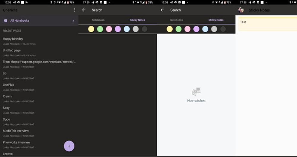 نسخه بتای اپلیکیشن OneNote به قابلیت دارک مود مجهز شد نسخه بتای اپلیکیشن OneNote به قابلیت دارک مود مجهز شد