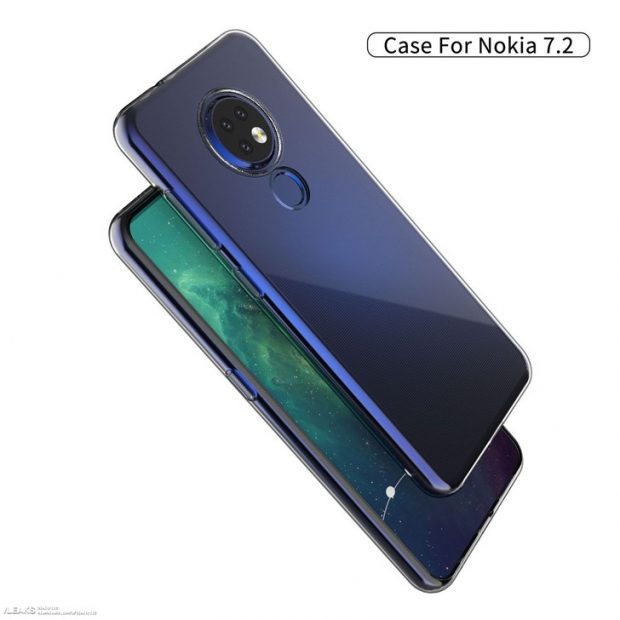 گوشی نوکیا 7.2 دارای دوربین سه‌گانه با طراحی دایره‌ای شکل