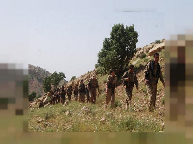 تیم تروریستی حزب دمکرات کردستان در حال اخاذی از کولبران به کمین نیروهای سپاهی افتادند