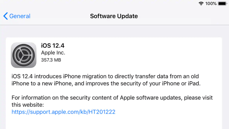برای حفظ امنیت هر چه سریعتر iOS 12.4 را دانلود کنید برای حفظ امنیت هر چه سریعتر iOS 12.4 را دانلود کنید