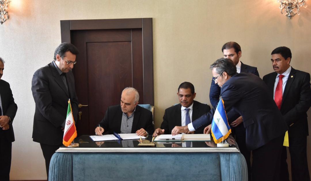 امضای موافقتنامه سرمایه گذاری مشترک بین ایران و نیکاراگوئه