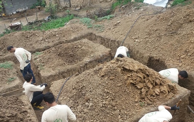 جهادگران بسیجی مازندران در خط مقدم خدمت