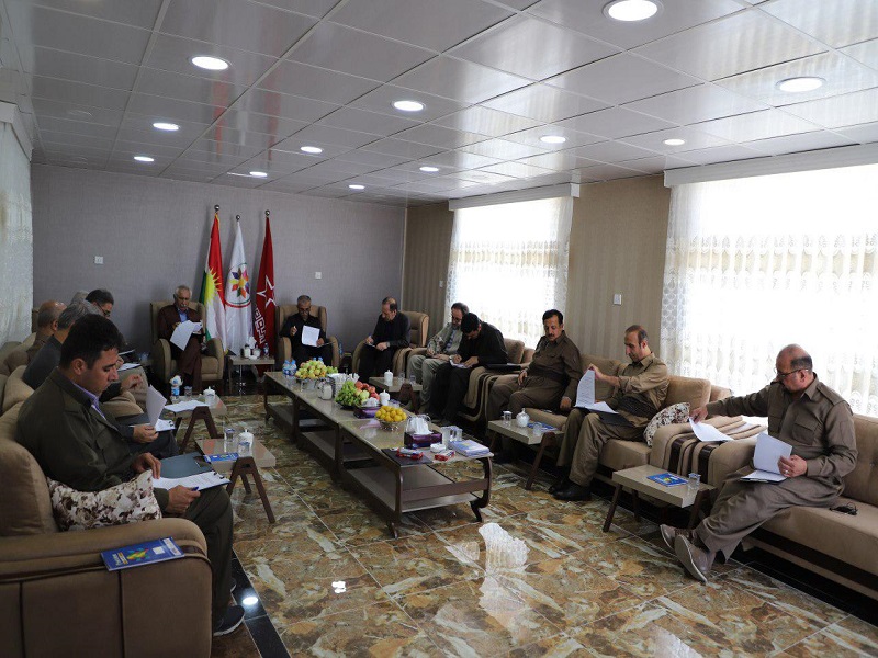 سیزدهمین نشست کمیته همکاری احزاب کردستانی به تنش کشیده شد+ تصاویر