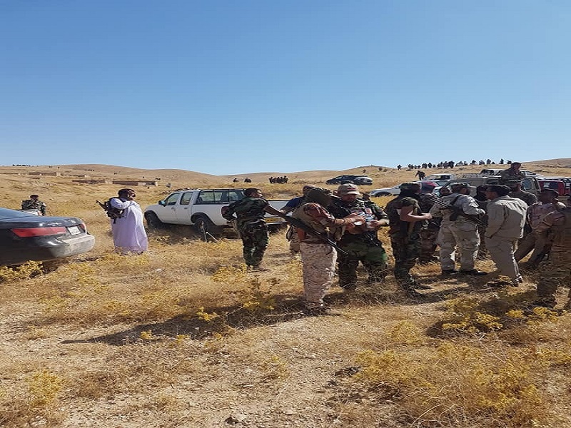 چهار عضو داعش در درگیری با نیروهای پیشمرگ و ایزدخان کشته شدند