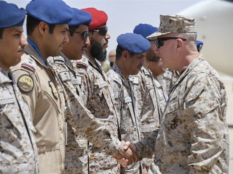 افزایش تحرکات نیروهای آمریکایی در پایگاه سعودی بن عبدالعزیز