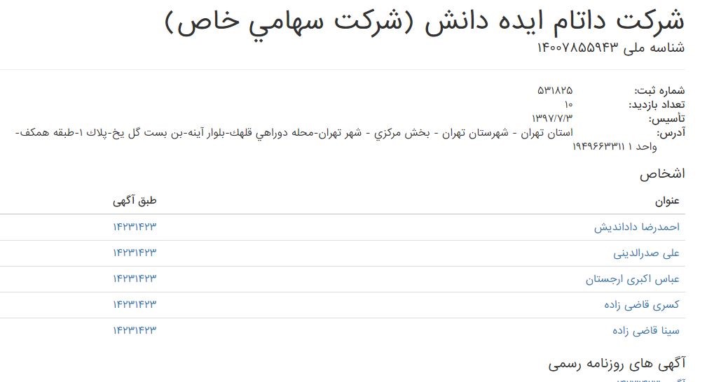 خانواده رئیس دفتر روحانی در پگاه چه می کنند؟/انتصاب غیرقانونی یک ژن خوب در صنایع شیر ایران+سند