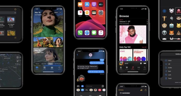 سیستم عامل iOS 13 برای محصولات اپل عرضه شد