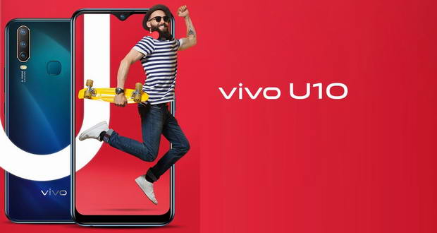 گوشی ویوو U10 با دوربین سهگانه و باتری 5000mAh معرفی شد گوشی ویوو U10 با دوربین سهگانه و باتری 5000mAh معرفی شد