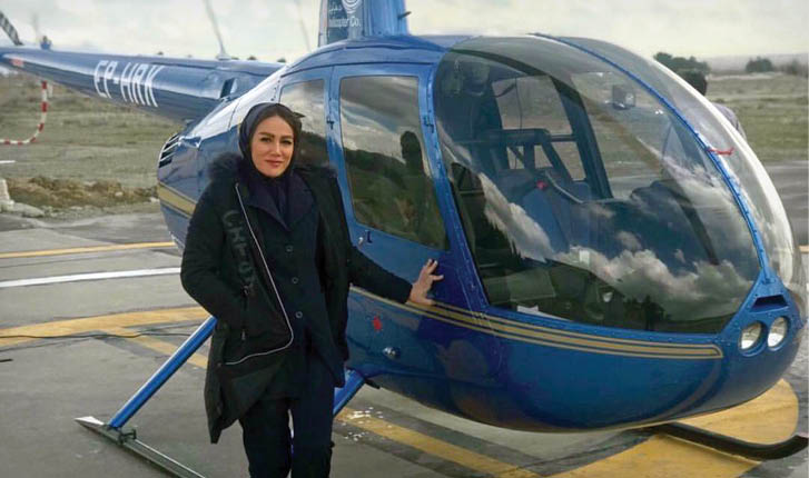 اولین خلبان زن بالگرد در ایران و خاطراتش