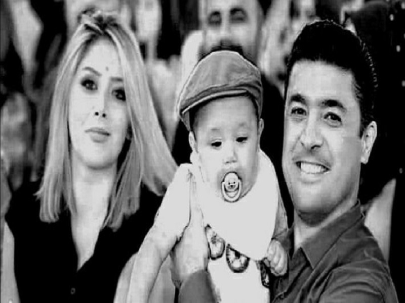 مجری معروف تلویزیون مخالفان حکومت اقلیم کردستان به همراه فرزند خردسال و همسرش به رگبار بسته شدند