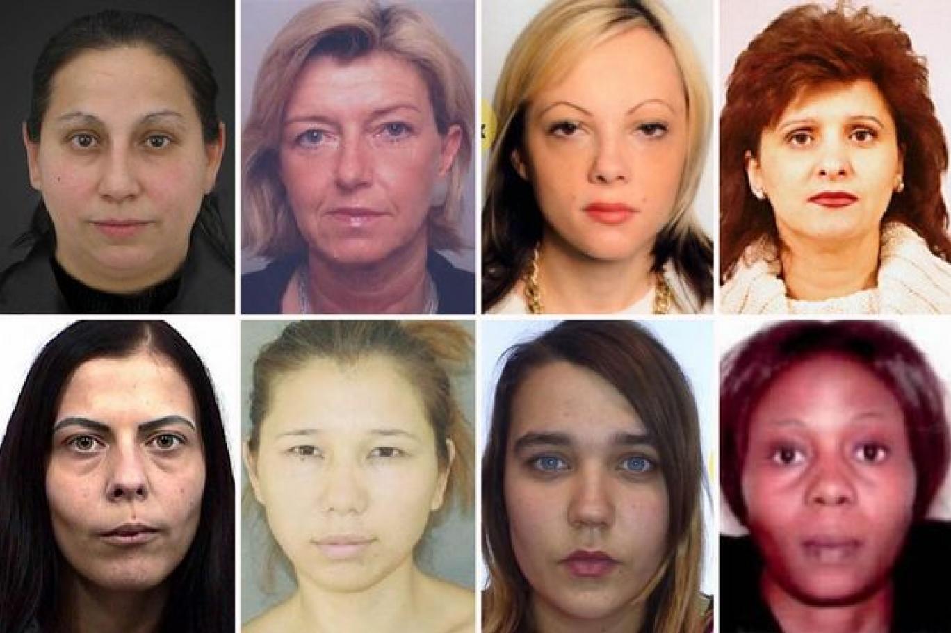 خطرناکترین زنان جنایتکار تحت تعقیب در اروپا