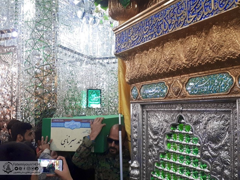تشییع پیکر شهید تازه تفحص شده فاطمیون۳سال پس از شهادت+تصاویر تشییع پیکر شهید تازه تفحص شده فاطمیون۳سال پس از شهادت+تصاویر